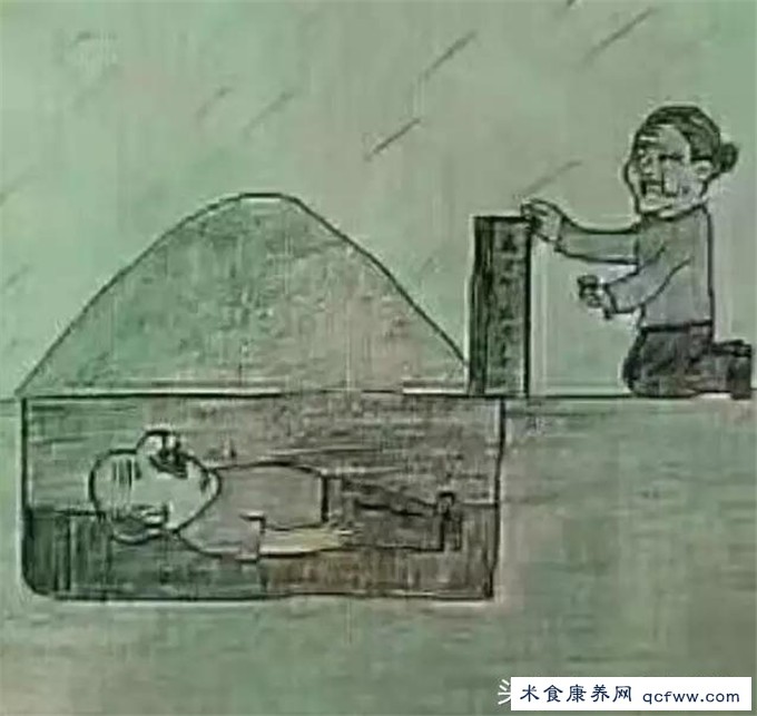 人,爱就爱,恨就恨!几十年后,一人一个土坑!