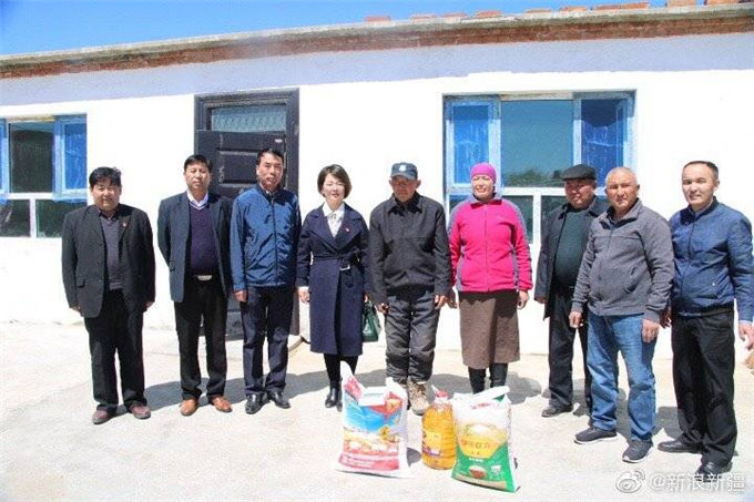 新浪新疆丨旺源驼奶党支部爱心募捐十余万元助特困牧民走出困境